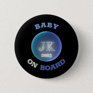 JK 2023バッジベビーボード上の大きな文字 缶バッジ