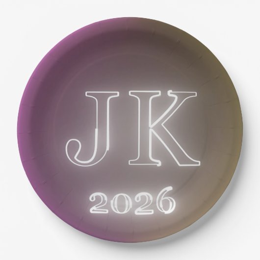 JK 2026 Paper Plate ペーパープレート (正面)