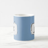 jk just kidding 吹き出し コーヒーマグカップ (中央)