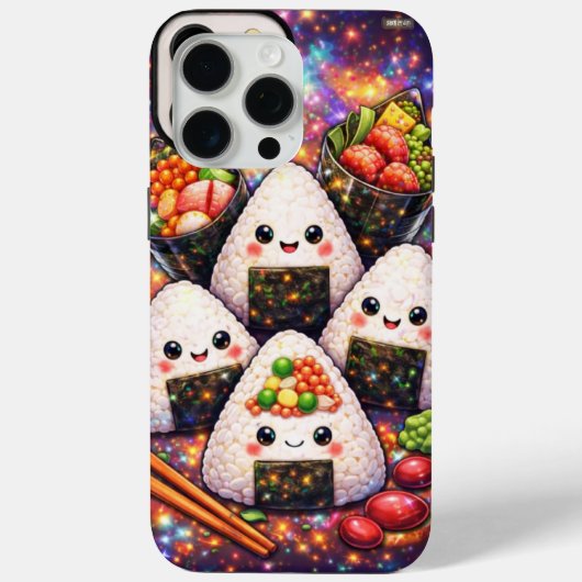 JK Sushi – Funda iPhone Diseño Sushi Kawaii Japoné Case-Mate iPhoneケース (裏面)