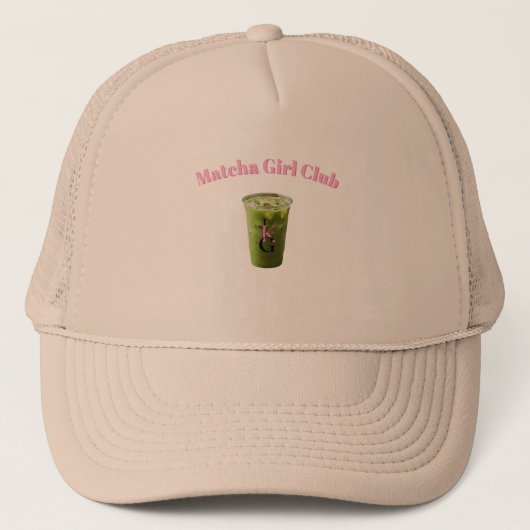 JKG Matcha Girl Club キャップ (正面)
