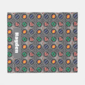 JL Core Supreme 9 フリースブランケット (正面(横))