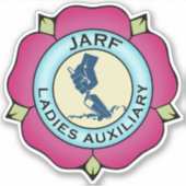 JLAロゴビニールシールHS 4" シール (正面)