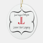 JLA "許可あなたの遺産"のオーナメント セラミックオーナメント (左)
