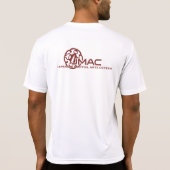 JMACティーシャツ秋ダウン7回起きる8回 Tシャツ (裏面)