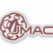 JMAC透明ステッカー シール (正面)