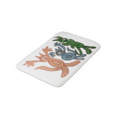 JMCdesignは小さいバス・マットの後をつけます バスマット (アングル)