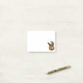 JMCdesignマーフィー犬の後it®ノート4 x 3 ポストイット (デスク上)