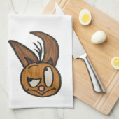 JMCDesign犬の台所タオル16" x 24" キッチンタオル (四つ折り)