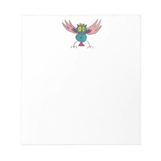 JMCdesign Owl 5.5" x 6インチメモ帳 – 40ページ ノートパッド