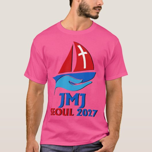 Jmj Wyd World Youth Day Seoul 2027ロゴ Tシャツ (正面)