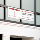 JML通信事業 横断幕 (ビルの外側)