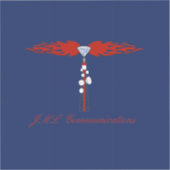 JML Communications; ロゴ シール (正面)