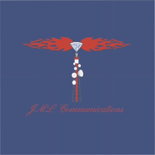 JML Communications; ロゴ シール (正面)