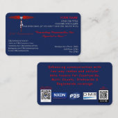 JML Communications Business 予約カード (正面/裏面)