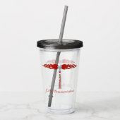 JML Communications Towerロゴ アクリルタンブラー (裏面)