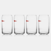 JML Communications Towerロゴ ガラス缶 (左)