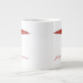 JML Communications Towerロゴ ジャンボコーヒーマグカップ (正面)