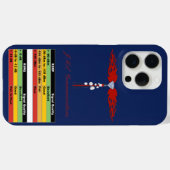 JML Communications Tower ロゴ & RSRP 信号強度 Case-Mate iPhoneケース (裏面 (横))
