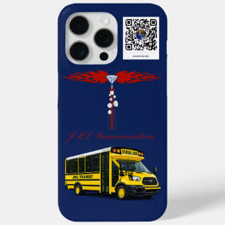 JML Communications Tower Logo & JML Ttansit iPhone 15 Pro Maxケース