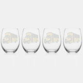 JML Student ステムなしワイングラス (裏面)