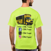 JML Transit Logo Worker Tシャツ (裏面)
