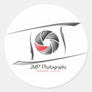 JMP写真のステッカーラウンド ラウンドシール