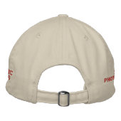 JMP写真トレ動揺してーキャップ 刺繍入りキャップ (裏面)