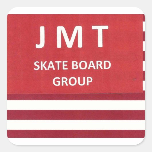 JMTスクエアステッカー スクエアシール (正面)