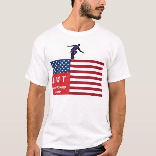 JMTスケートボード公式Tシャツ Tシャツ (正面)