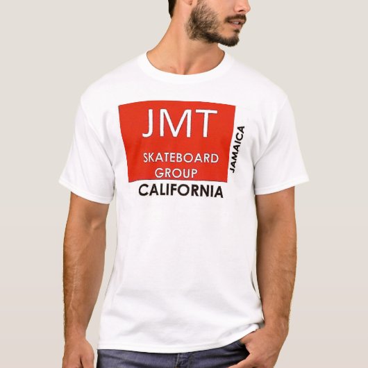 JMT公式SK8メンズベーシックTシャツ Tシャツ (正面)