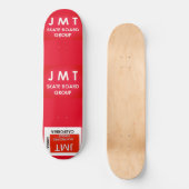 JMT スケートボードデッキ 8 1/4インチ (正面)