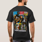 JMT スケートボード 黒 Tシャツ (裏面)