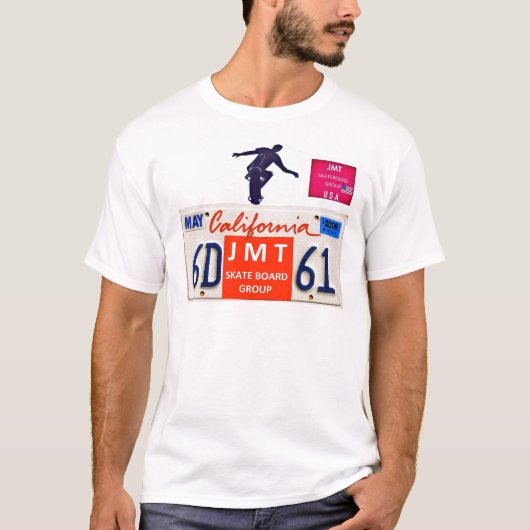 JMT スケートボード USA Tシャツ (正面)