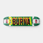 JMT ナイジェリア BURNA 7 3/4" スケートボードデッキ (横)