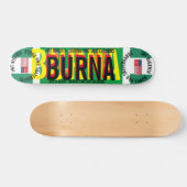 JMT ナイジェリア BURNA 7 3/4" スケートボードデッキ (横)