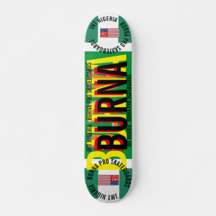 JMT ナイジェリア BURNA 7 3/4" スケートボードデッキ