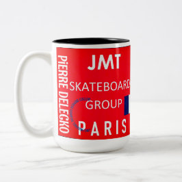 JMT パリ マグカップ ツートーン マグ、450ml