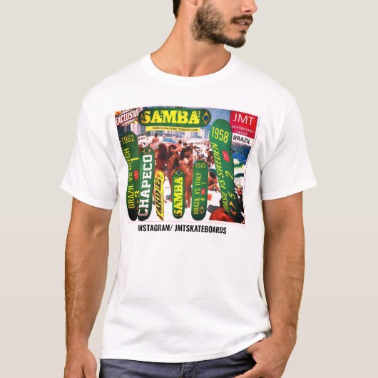 JMT ブラジル スケートボード Tシャツ (正面)