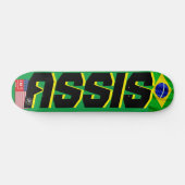 JMT BRAZIL ASSIS PRO 7 3/4" スケートボードデッキ (横)
