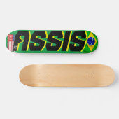 JMT BRAZIL ASSIS PRO 7 3/4" スケートボードデッキ (横)