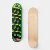 JMT BRAZIL ASSIS PRO 7 3/4" スケートボードデッキ (正面)