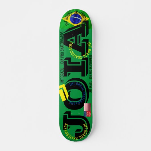 JMT BRAZIL JOIA JMT 7 3/4" スケートボードデッキ (正面)