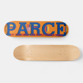 JMT COLOMBIA PARCE 7 3/4"スケートボードデッキ スケートボード (横)