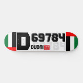 JMT DUBAI スケートボード (横)