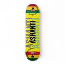 JMT GHANA ASHANTI 7 3/4" スケートボードデッキ