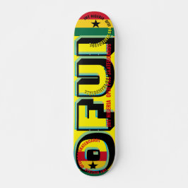 JMT GHANA OFUI 7 3/4" スケートボードデッキ