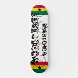 JMT GHANA WOHOTESSEN 7 3/4" スケートボードデッキ