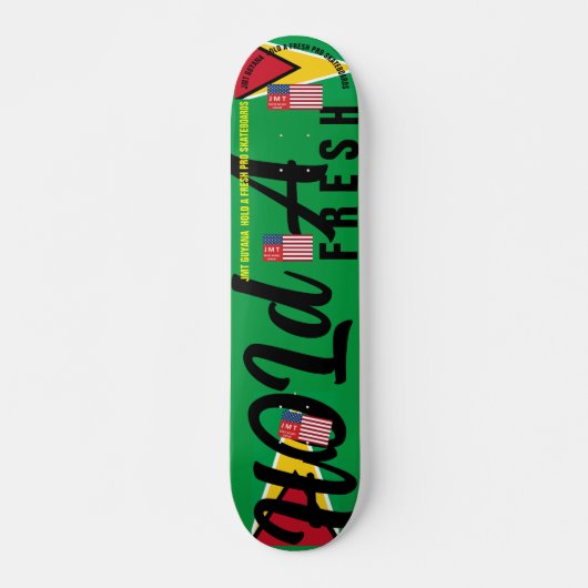 JMT GUYANA FRESH 7 3/4" スケートボードデッキ (正面)