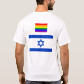 JMT ISRAEL /LGBメンズベーシックTシャツ Tシャツ (裏面)